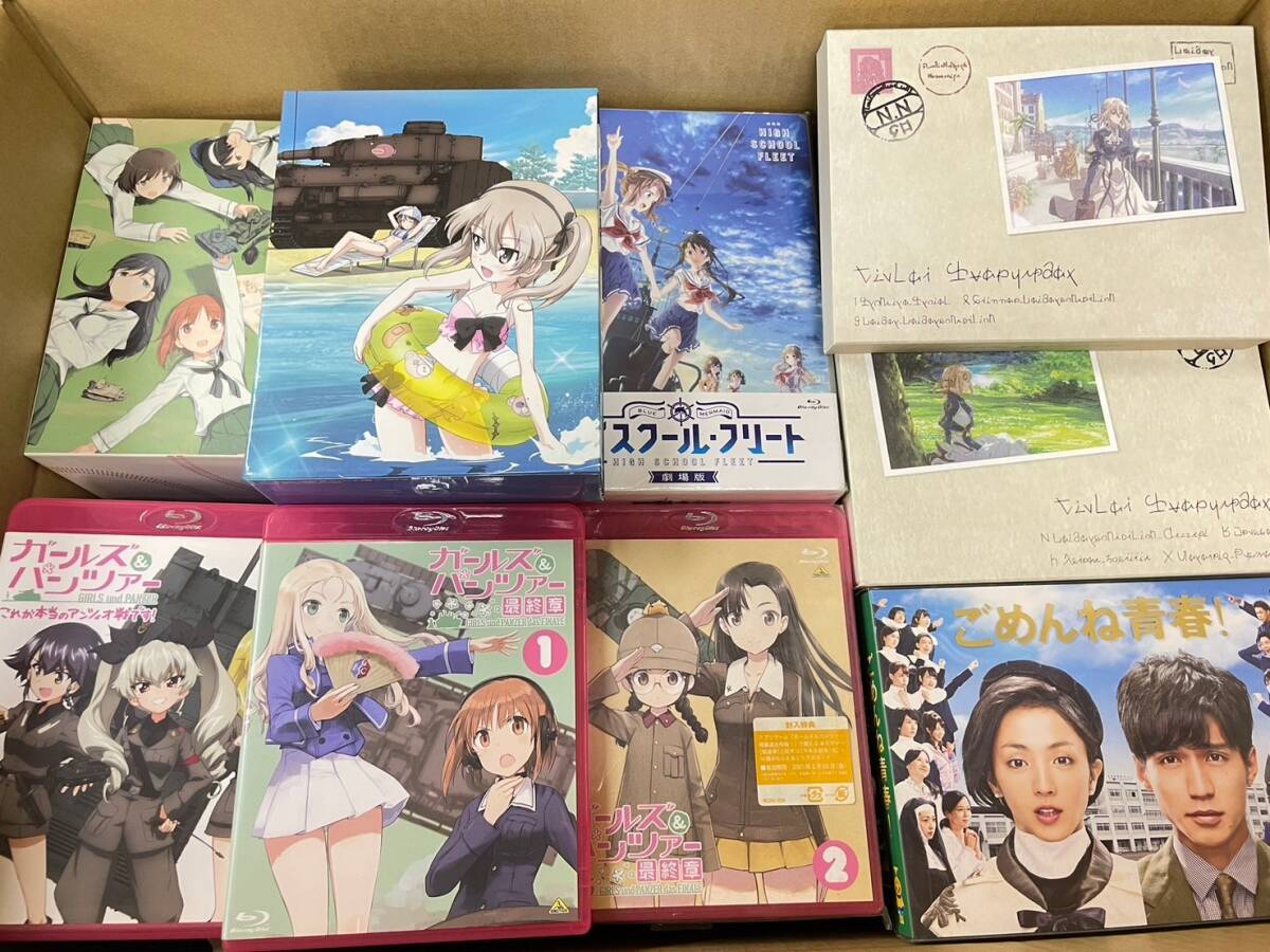 Blu-ray 140 size 8 box large amount set sale approximately 2000 sheets / Japanese film Western films music anime BOX other 