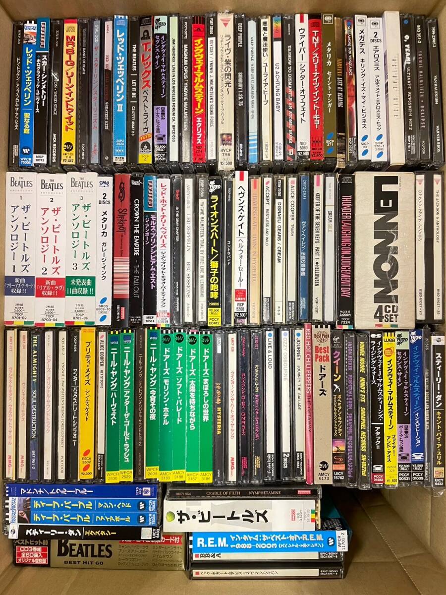 洋楽 CD 約5000枚 120サイズ 20箱 大量 まとめ売り HR/HM他 帯付き有の画像3