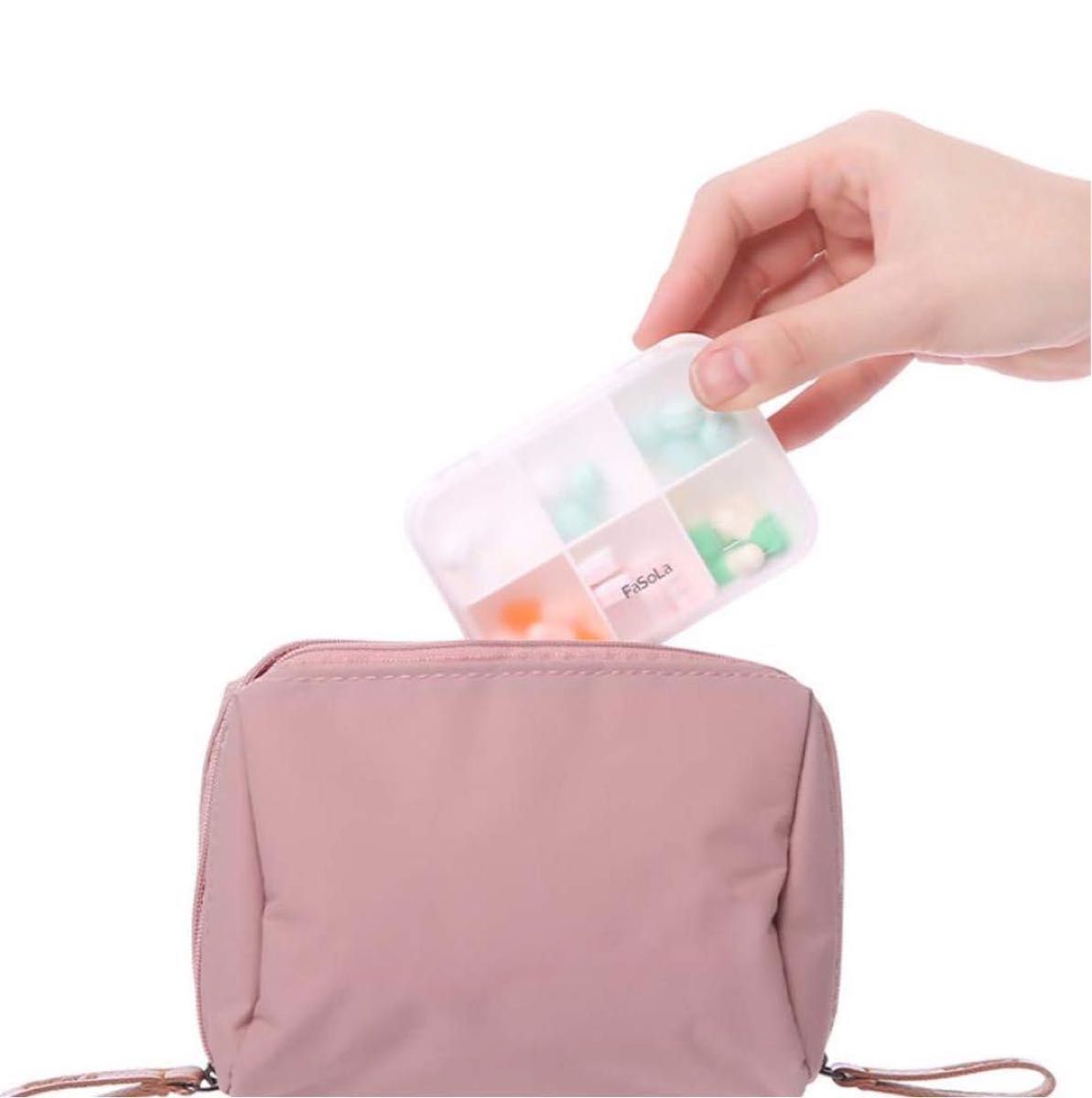 ピルケース 薬ケース 薬入れ サプリメントケース 錠剤 ケース 携帯用 旅行 常備薬 飲み忘れ防止 薄型 密閉 耐湿 薬箱 薬