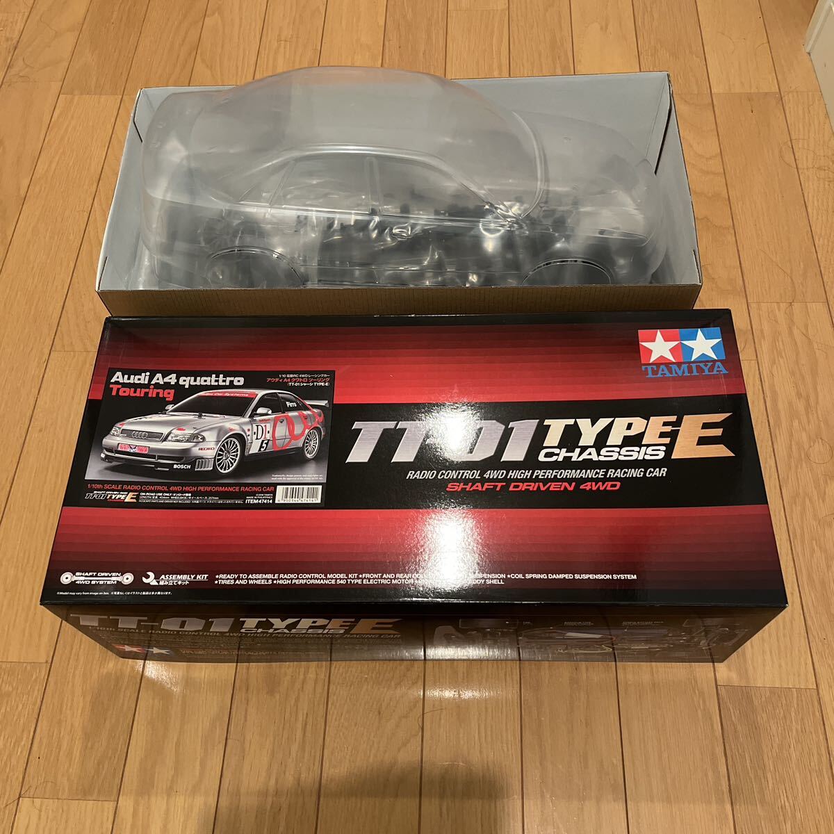タミヤ 4WDレーシングカー tt-01TYPE-E 新品 TAMIYA 未組立品 電動RC の画像1