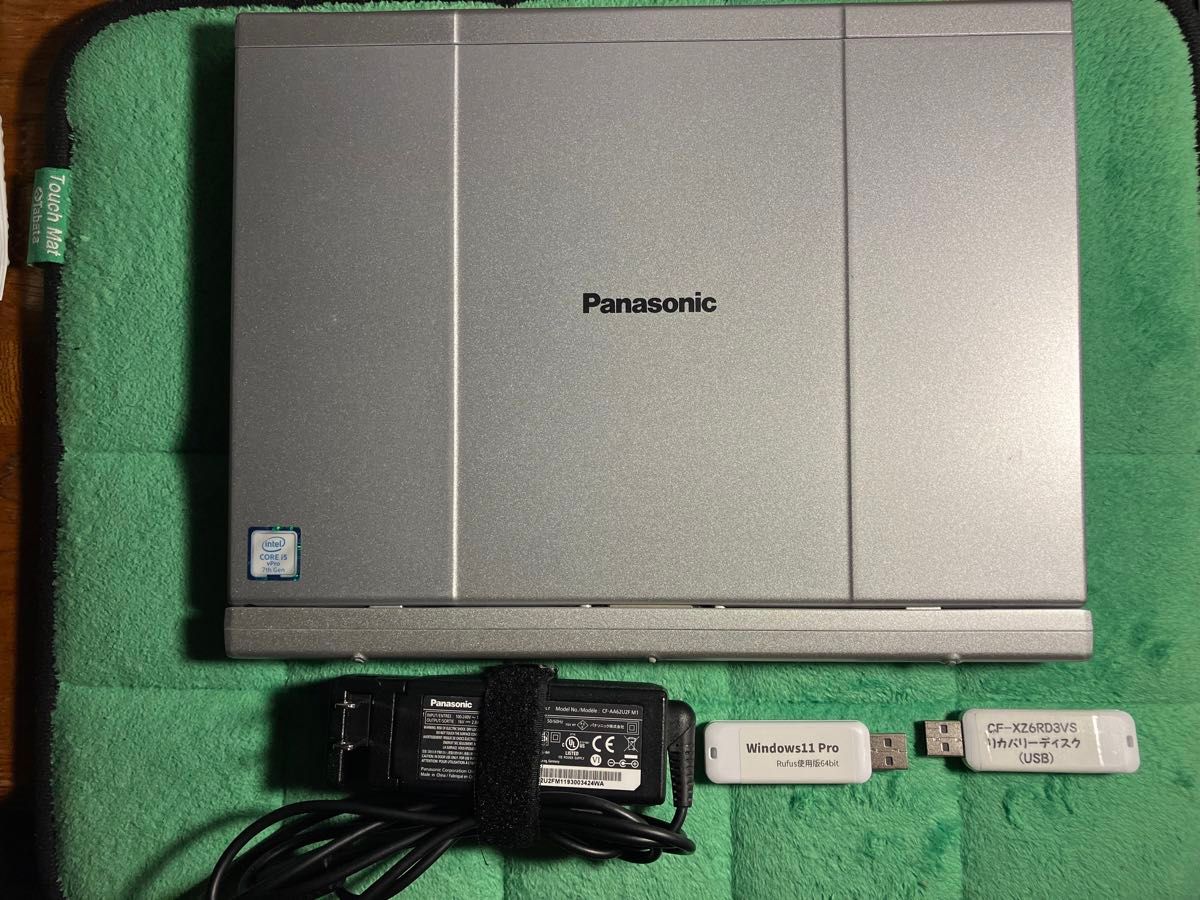 ★CF-XZ6  Panasonic i5-7300U  Windows10 pro 2in1 ノートタブレットPC