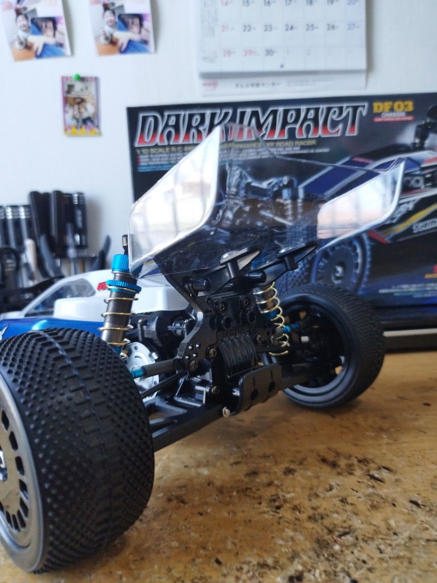未走行品 タミヤ df-03 ORIGIN DARKIMPACT 未走行車Option付き 未走行品 タミヤ df-03 ORIGIN DARKIMPACT 未走行車Option付き