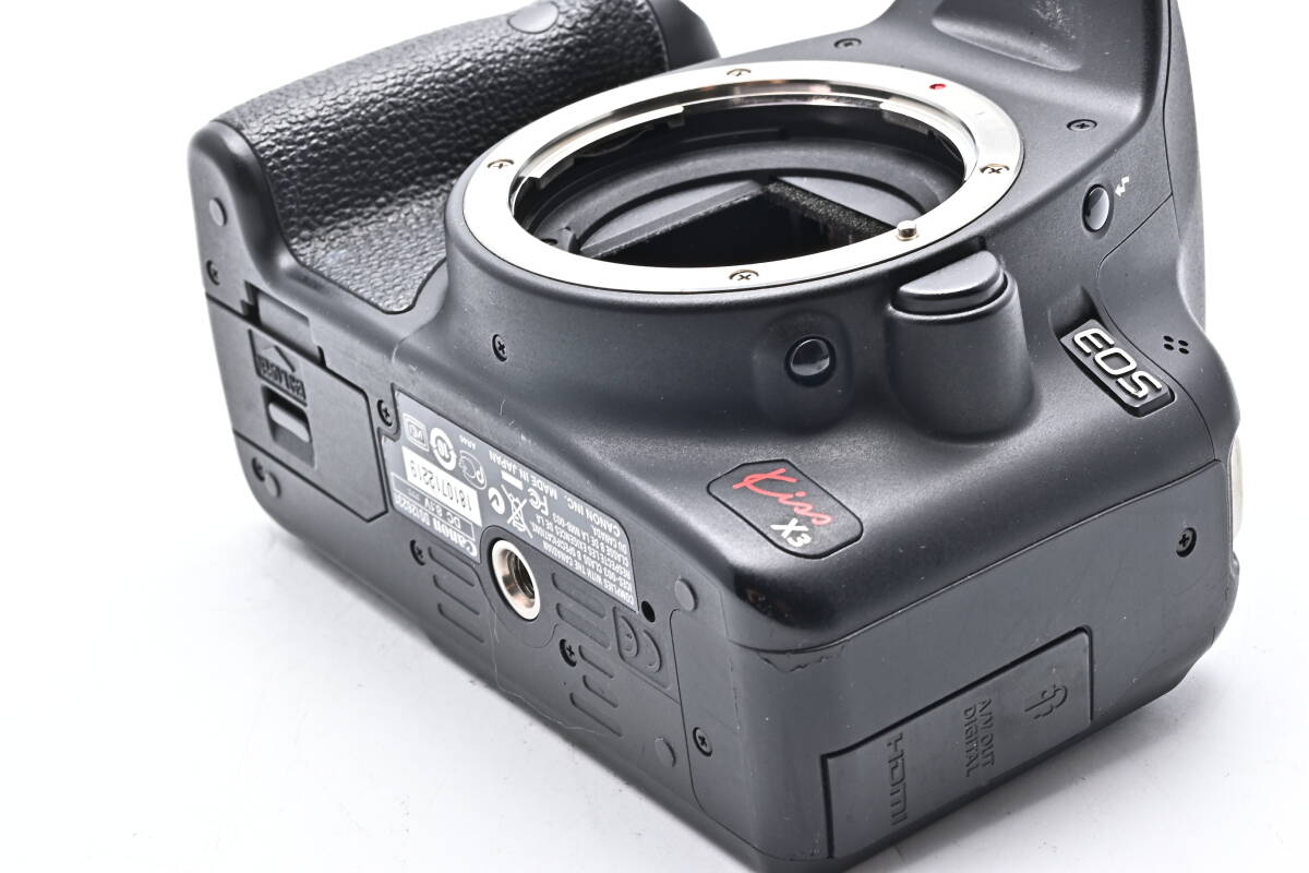 1C-823 Canon キヤノン EOS Kiss X3 EF-S 18-55mm f/3.5-5.6 IS 一眼レフデジタルカメラ_画像5