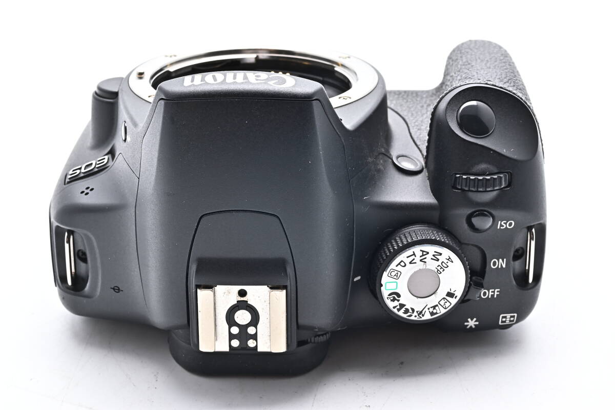 1C-823 Canon キヤノン EOS Kiss X3 EF-S 18-55mm f/3.5-5.6 IS 一眼レフデジタルカメラ_画像4