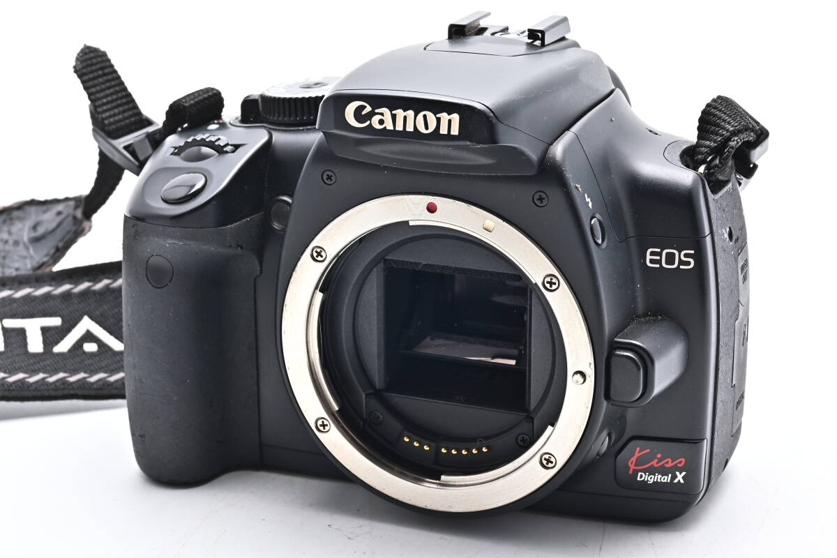 1C-897 Canon キヤノン EOS Kiss Digital X 一眼レフデジタルカメラ_画像2
