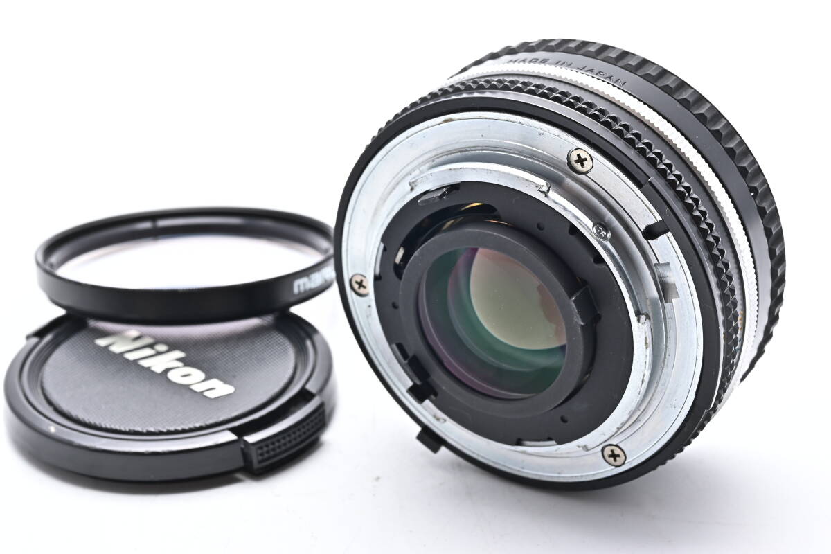 1C-929 Nikon ニコン EM Ai-S NIKKOR 50mm f/1.8 一眼レフフィルムカメラ マニュアルフォーカス_画像9