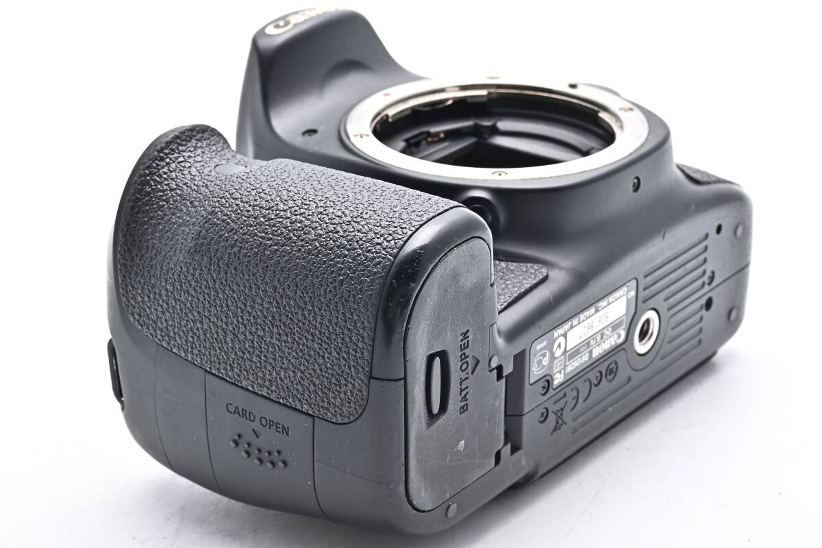 1C-896 Canon キヤノン EOS 60D 一眼レフデジタルカメラ ボディ 充電器有の画像6