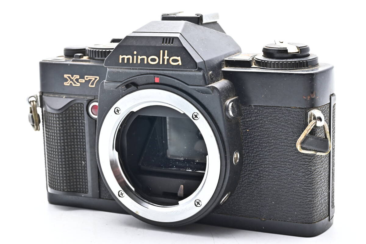 1C-920 MINOLTA ミノルタ X-7 MD ROKKOR 50mm f/1.7 一眼レフフィルムカメラ マニュアルフォーカスの画像2
