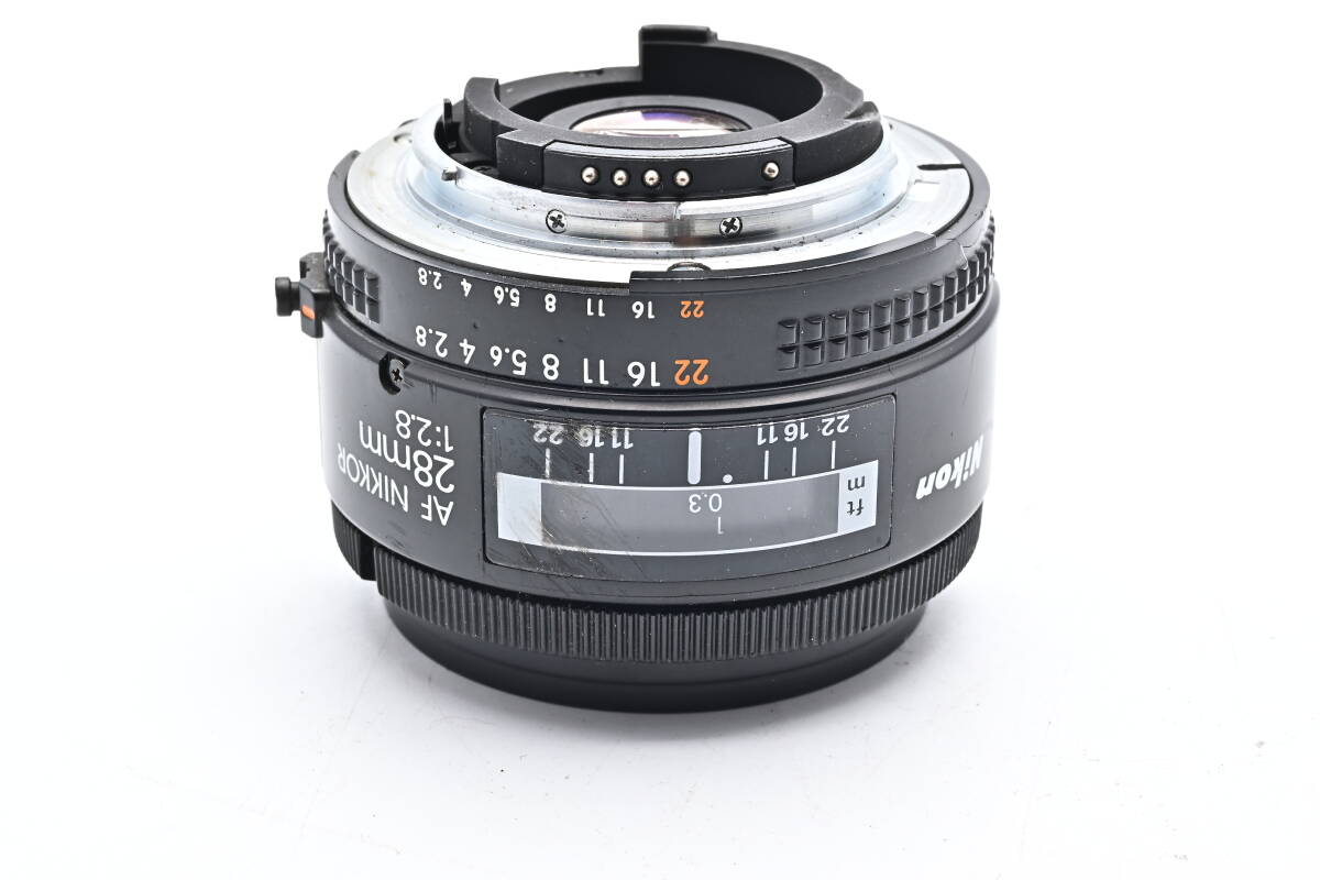 1A-647 Nikon ニコン AF NIKKOR 28mm f/2.8 オートフォーカス レンズの画像6