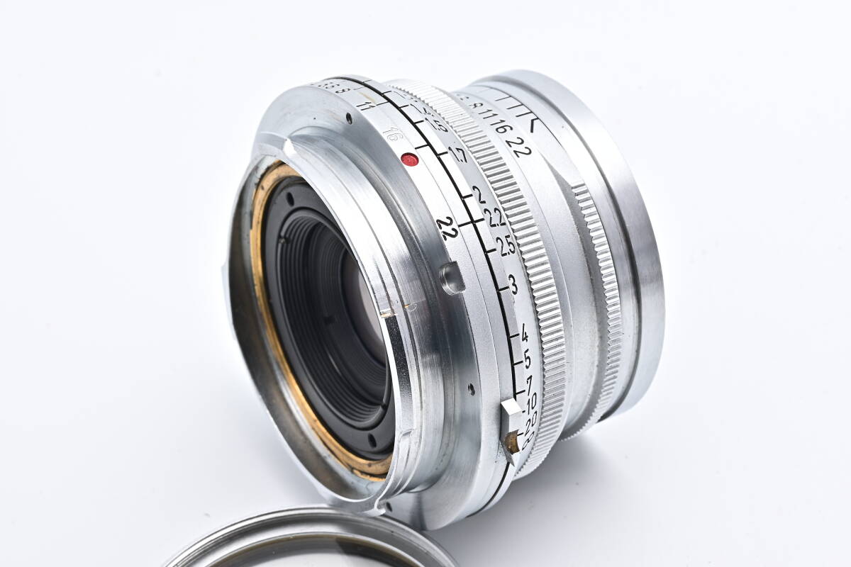 1C-617 Leica ライカ Summaron 3.5cm f/3.5 Ernst Leitz GmbH Wetzlar + ファインダー マニュアルフォーカス レンズ Mマウントの画像7