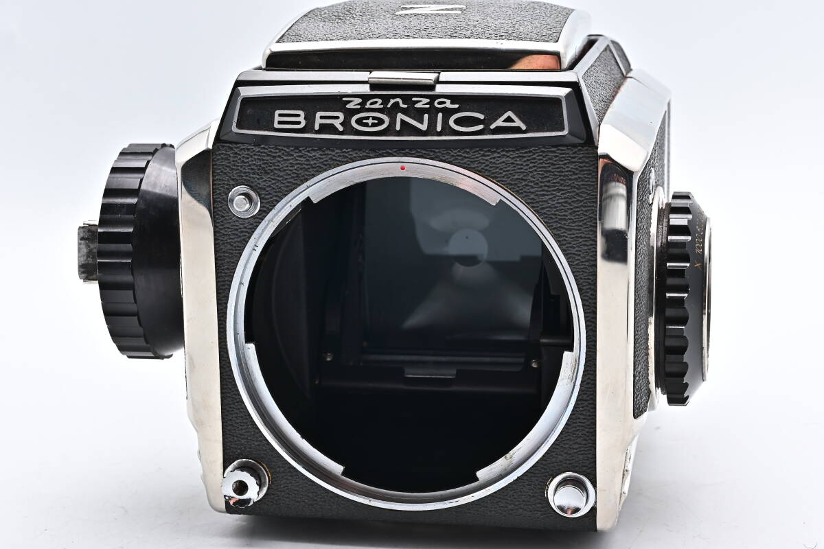 1A-850 ZENZA BRONICA ゼンザ ブロニカ S2 NIKKOR-P 7.5cm f/2.8 動作未確認 二眼レフ フィルムカメラ
