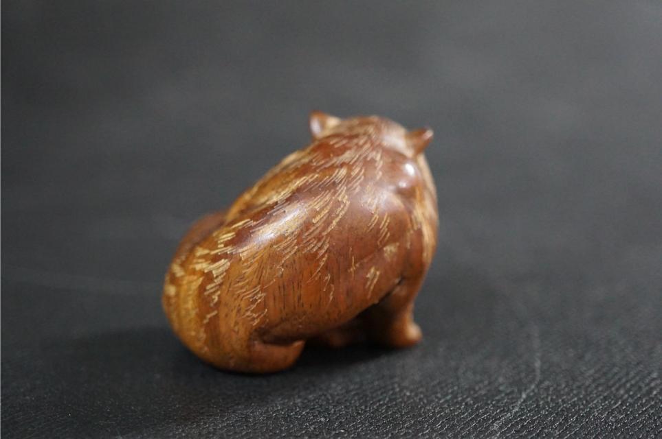 D4517-1 era netsuke Akira mountain . green .[.]. thing 