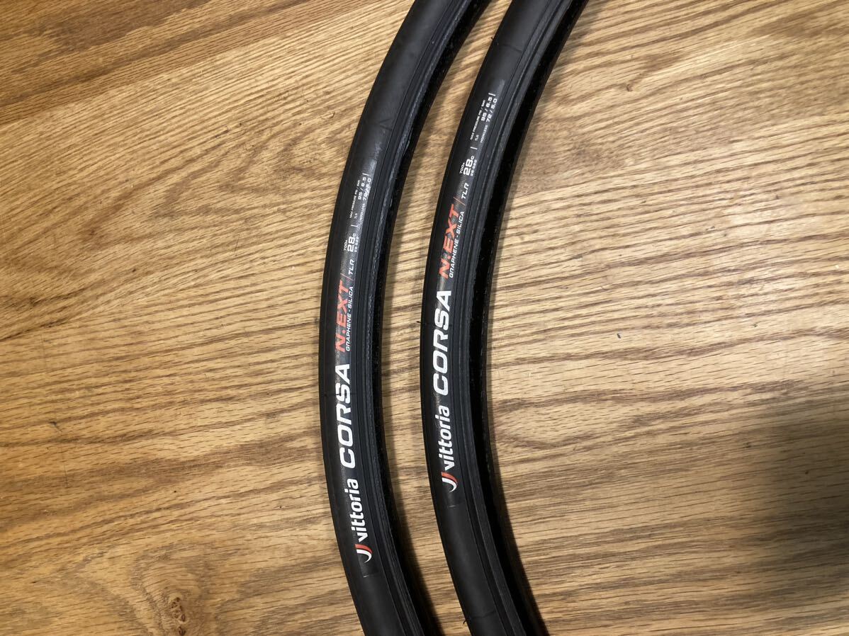 vittoria CORSA N.EXT TLR 700×28c 2本 ビットリア コルサ タイヤの画像2