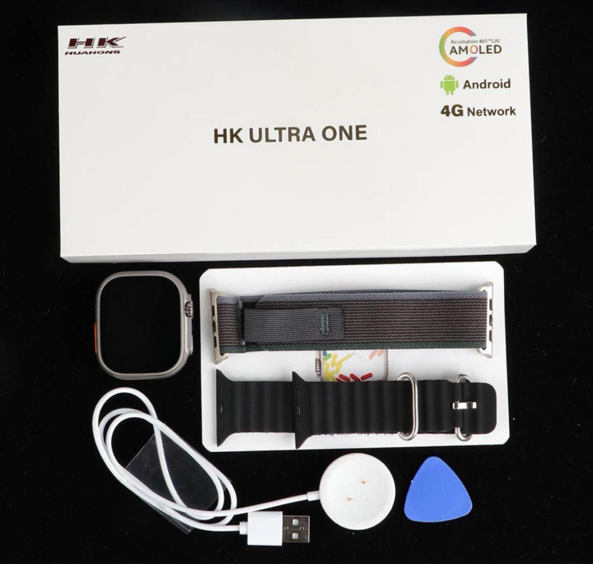 HK ULTRA ONE / 4G スマートウォッチ