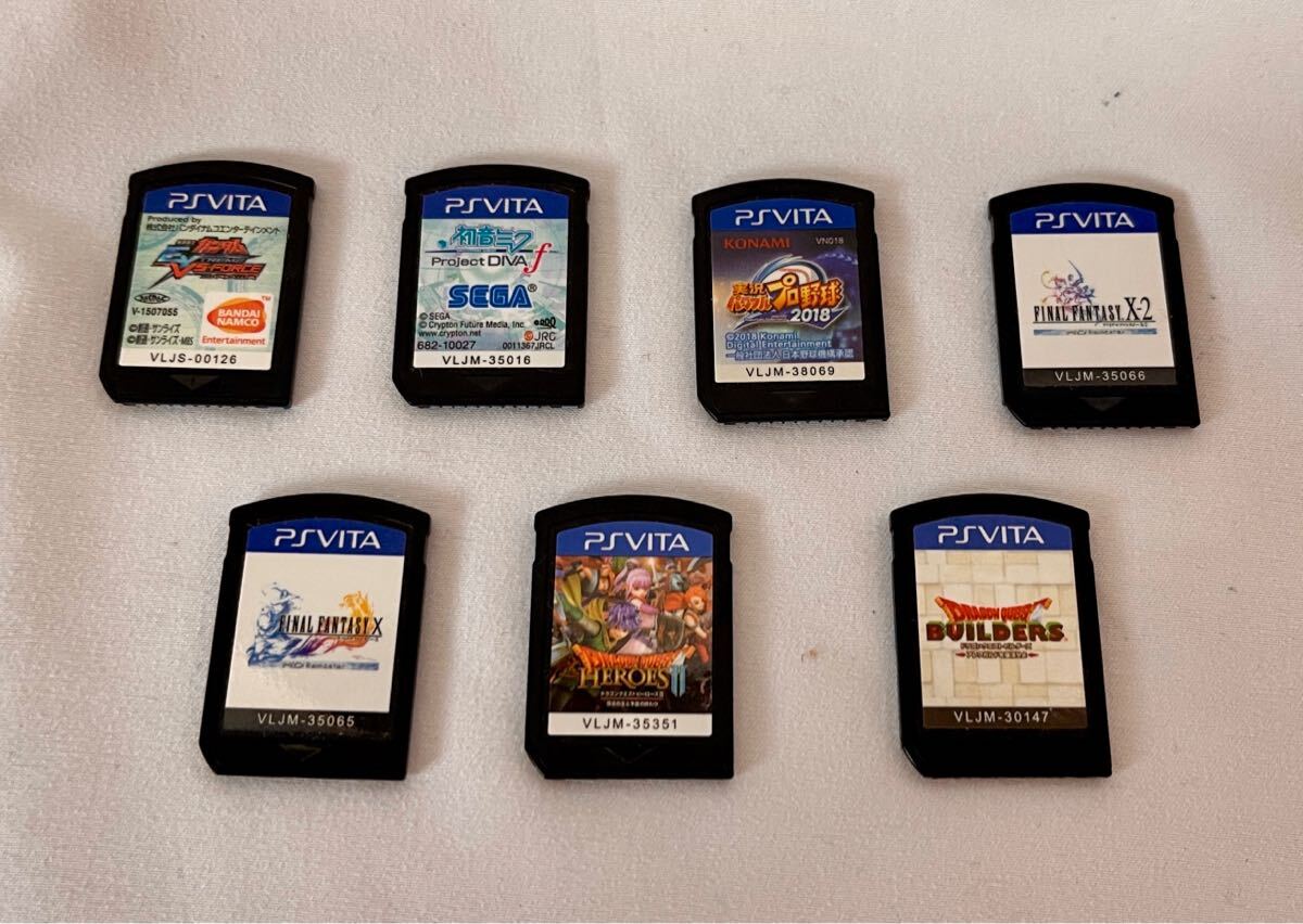 1円〜① PS VITA 本体 PCH-2000 ソフト7本まとめ売り_画像7