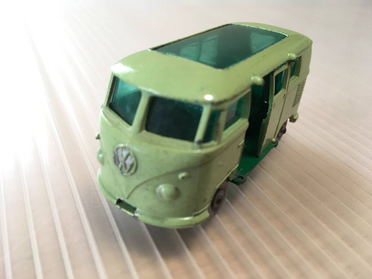 MATCHBOX：NO 34 「難あり」VOLKSWAGEN CARAVETTE フォルクスワーゲン キャラベット 英国製 MADE IN ENGLAND（1969〜1970年代初頭）の画像3