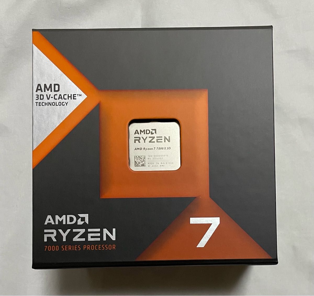 【新品】Ryzen 7 7800X3D ZEN4 AM5