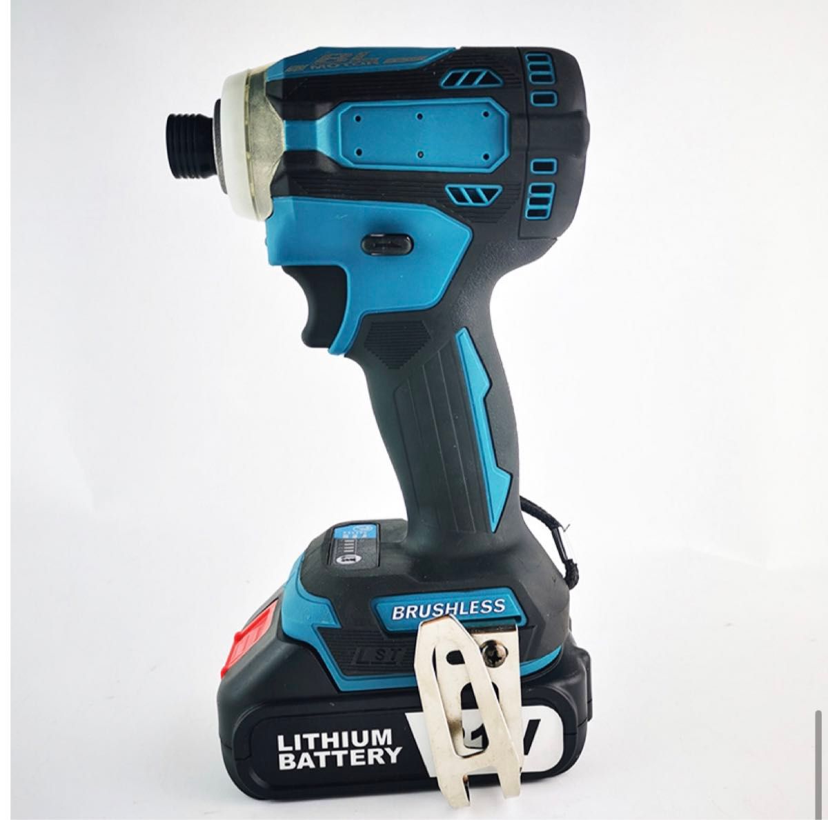 新型インパクトドライバー 軽量 小型 パワーアップ 18vマキタ互換品 充電式 タイヤ交換 DIY makita 6カラー有 91