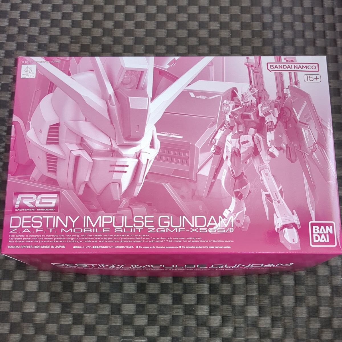 新品未組立品 ＲＧ 1/144 デスティニーインパルス 機動戦士ガンダムSEED DESTINYの画像1