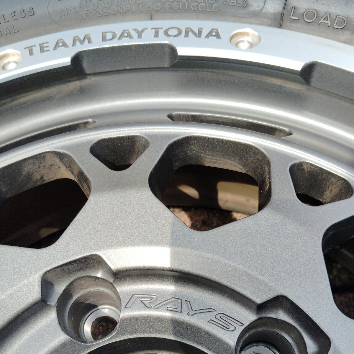 アルミホイール タイヤ サマータイヤ BFグッドリッチ ジムニーレイズ RAYS 215/70R16 16×5.5j 00 の画像8