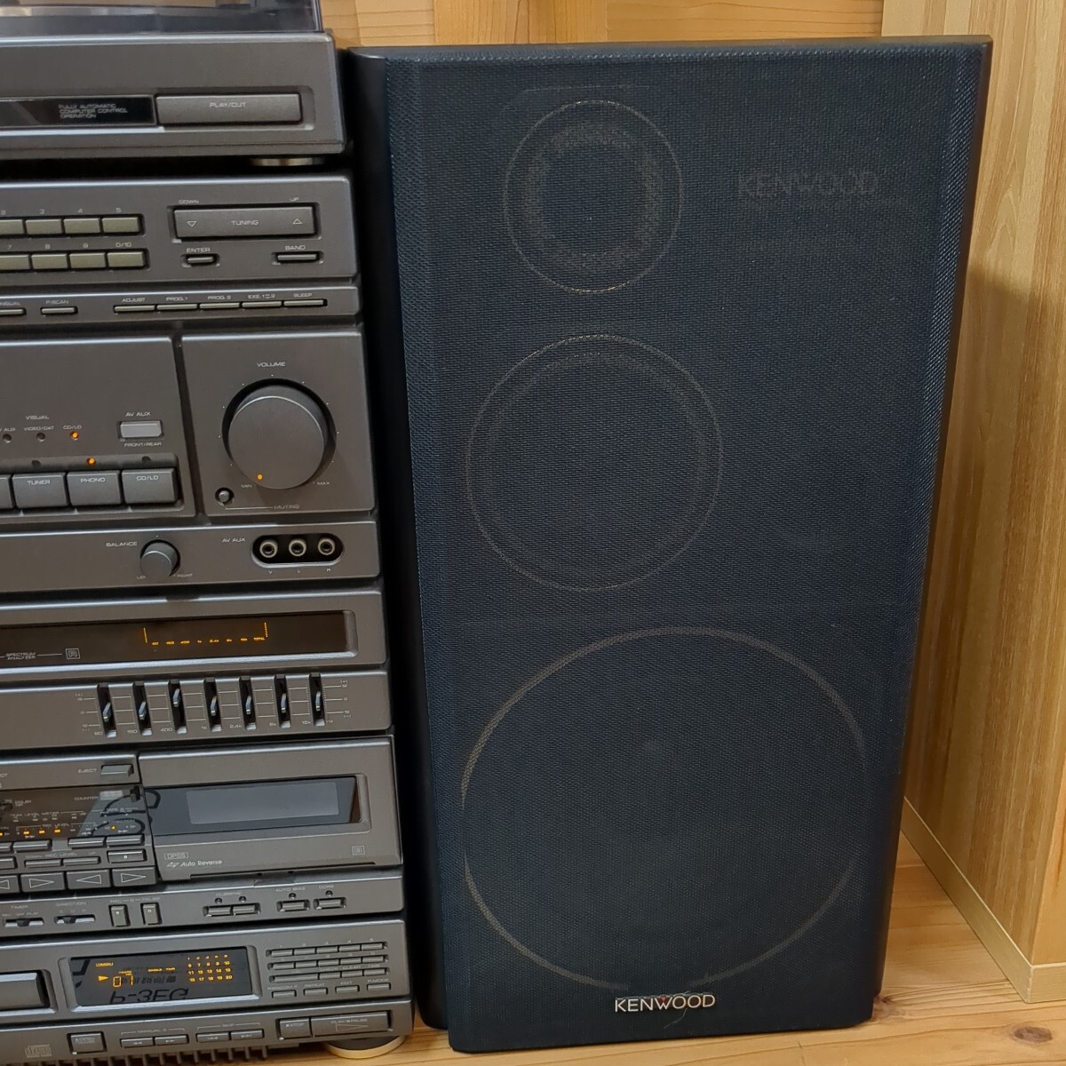 KENWOOD ROXY DG33 バブル システムコンポ ケンウッド DP-3E P-3EG S-V33E CDプレーヤー カセットデッキ レコード 取扱説明書 ジャンク_画像4