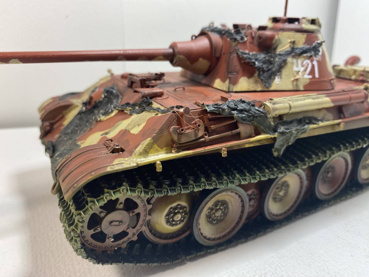 1/35 パンターF　7.5ｃｍ　KwK42L/100_画像2