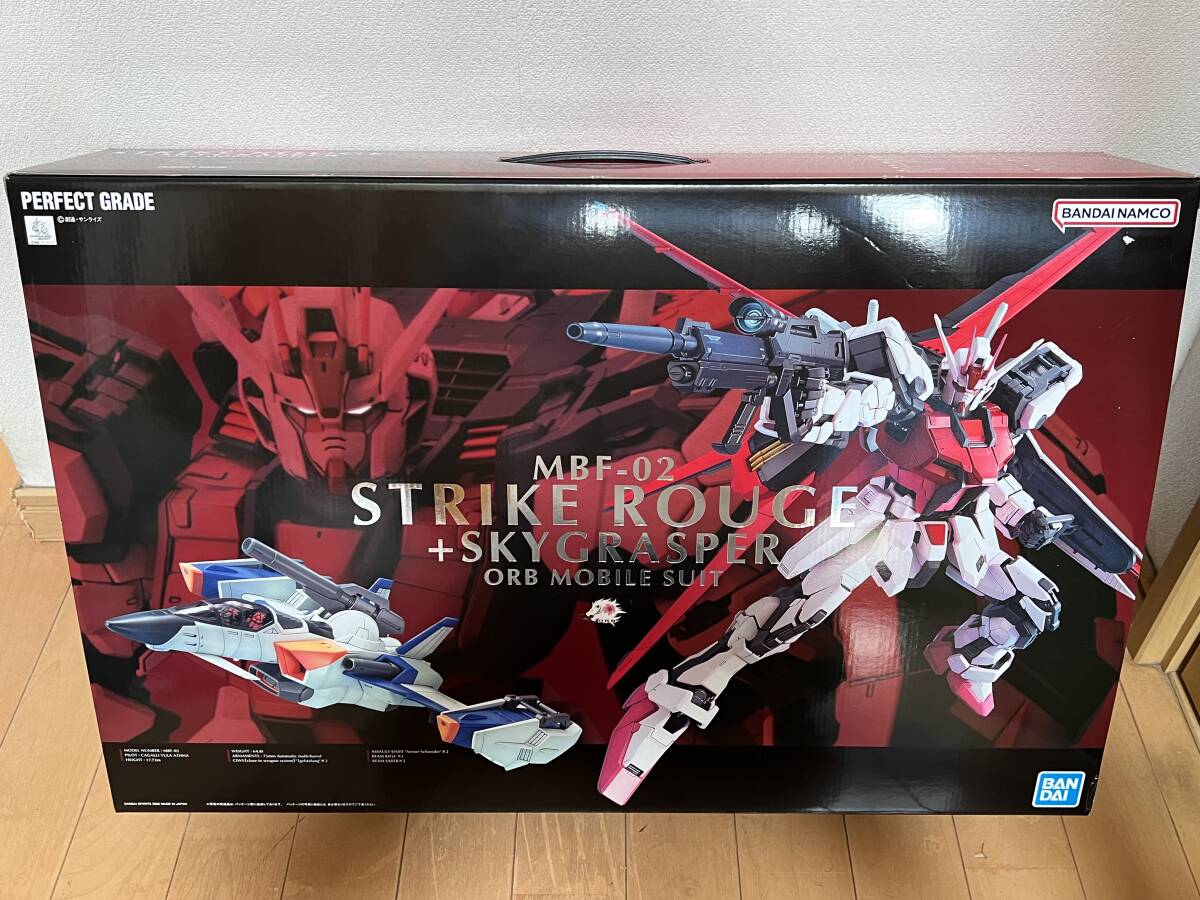 【人気商品】 新品未開封 機動戦士ガンダムSEED ストライク MBF-02 1/60 PG 機動戦士ガンダムSEED