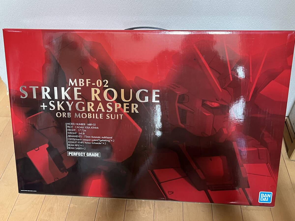 新品未開封 機動戦士ガンダムSEED PG 1/60 MBF-02 ストライク 新品未開封 機動戦士ガンダムSEED PG 1/60 MBF-02 ストライク