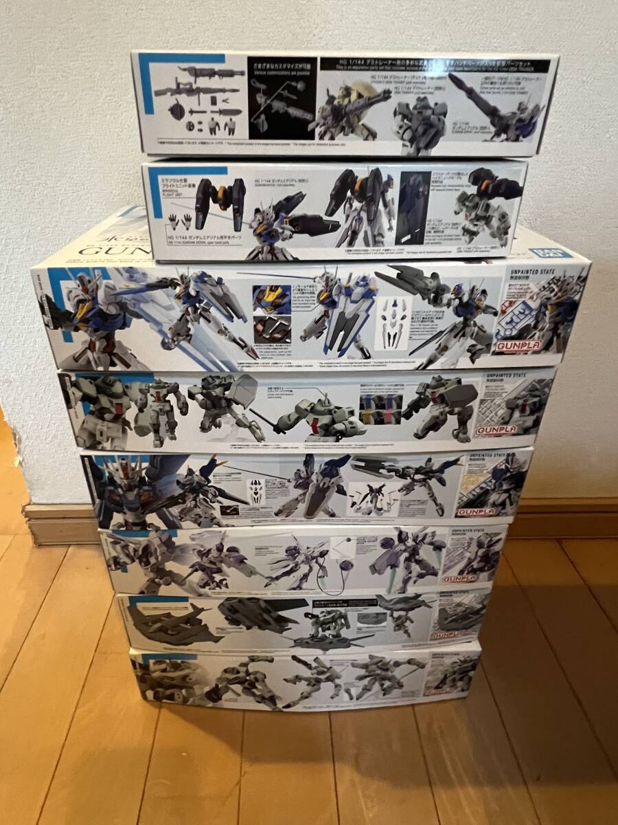 【2024年新作】 新品未開封 水星の魔女 ガンプラセット エアリアル・ディランザ その他