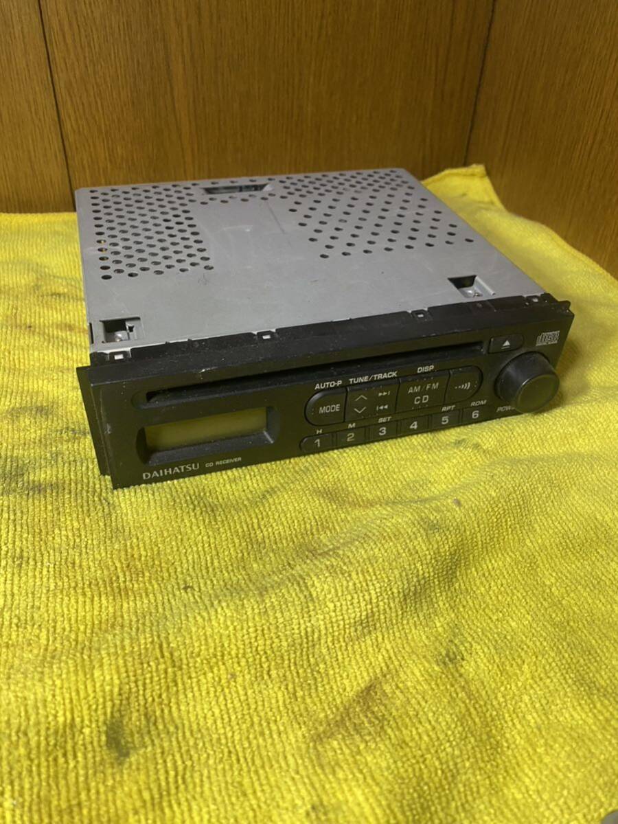  Daihatsu оригинальный Car Audio CD плеер 1DIN 86180-B5010 действующий Move Hijet Atrai панель машина стерео 