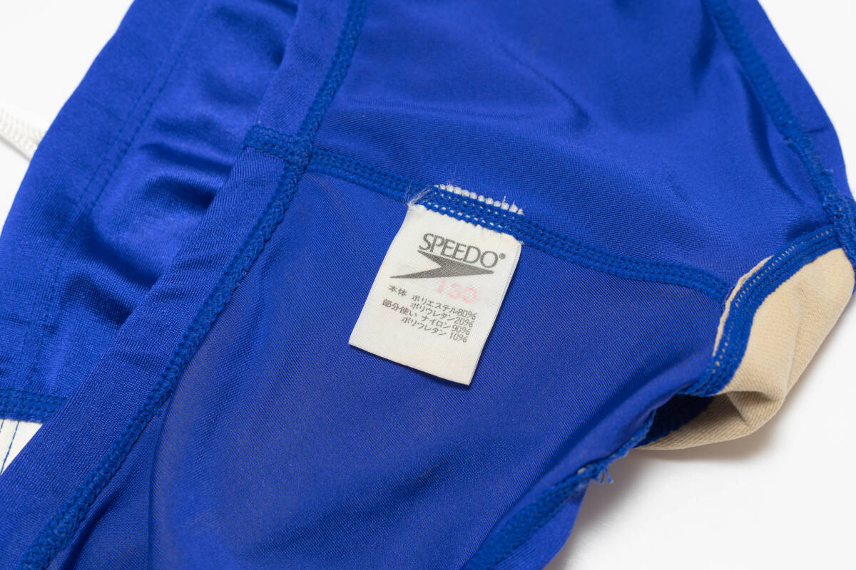 SPEEDO(ミズノ製造) 競泳パンツ サイズ130 キネシスカット ブルー【送料込み】_画像3