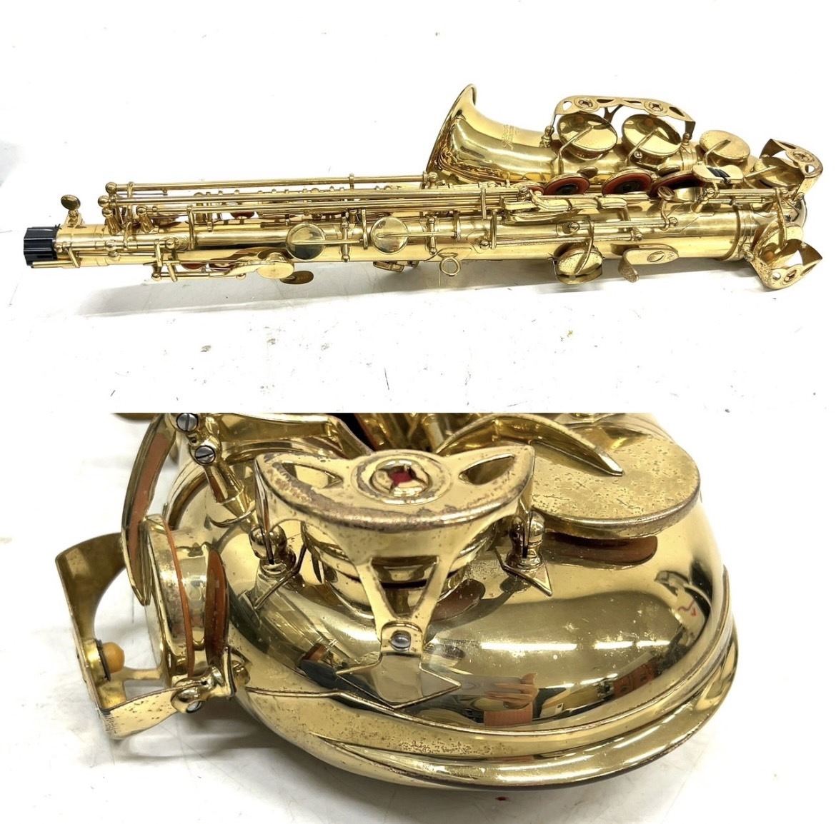 N145-W14-215 ◆ Kaerntner ケルントナー サックス 金色 ゴールドカラー 楽器 管楽器 ケース付き③の画像4