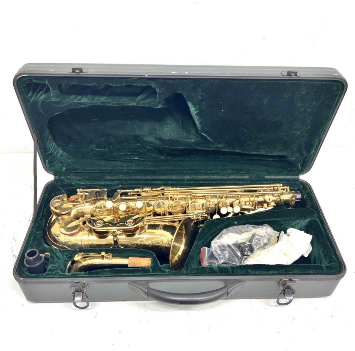 N145-W14-215 ◆ Kaerntner ケルントナー サックス 金色 ゴールドカラー 楽器 管楽器 ケース付き③の画像1