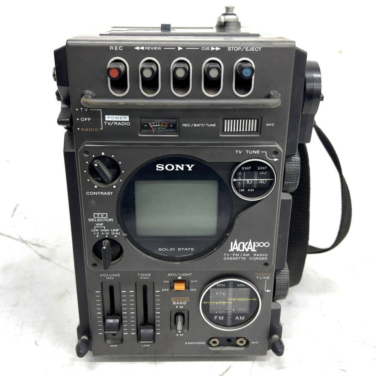 R418-W13-1264 ◆ SONY ソニー FX-300 JACKAL 300 ラジカセ カセットデッキ オーディオ機器③の画像2