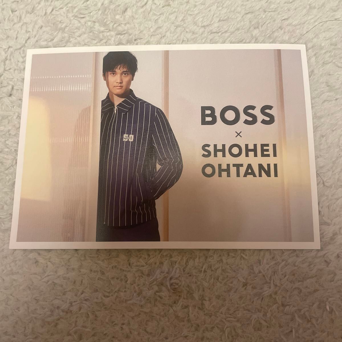 大谷翔平　BOSS 非売品　ポストカード