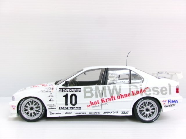 BMW特注 UT 1/18 BMW 320d #10 ニュルブルクリンク 24h 1998 ウィナー (1331-358)_画像4