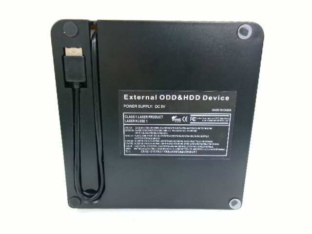 BLENCK External ODD & HDD Device 外付け DVD ドライブ (7115-44)の画像4