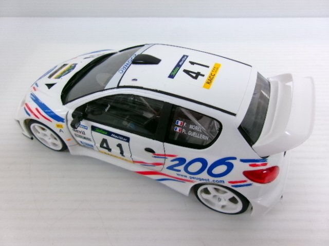 タミヤ 1/24 プジョー 206 WRC キット カタルーニャラリー 2000 #41 仕様 プラモデル 完成品 (4122-364)の画像6