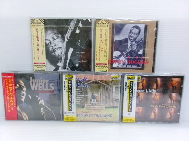 ジュニア ウェルズ/ジミー ロジャース CD 国内版 5枚 セット (4122-366)の画像1