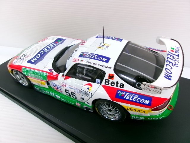 オートアート 1/18 ダッジ バイパー GTS-R #55 ル・マン 1998 (1224-709)の画像6