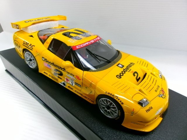 オートアート 1/18 シボレー コルベット C5-R #2 デイトナ 24h 2001 (1224-695)の画像5