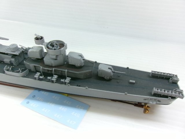 タミヤ 1/350 アメリカ海軍 駆逐艦 フレッチャー プラモデル 完成品 (4122-392)の画像4