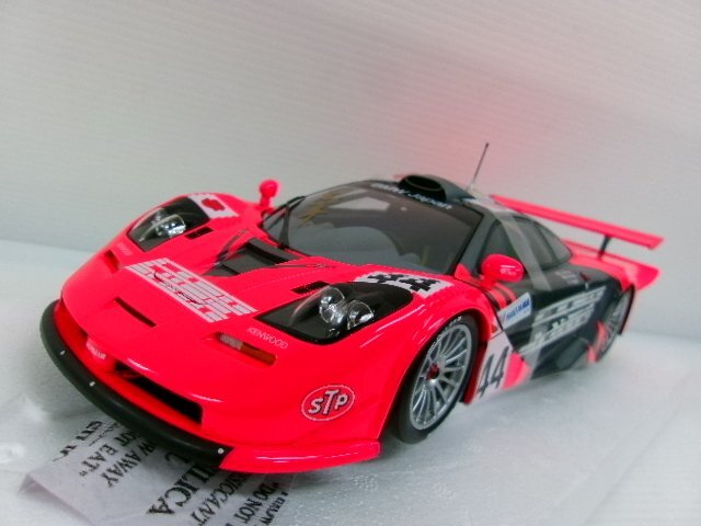 ミニチャンプス 1/18 マクラーレン F1 GTR #44 ル・マン 1997 土屋圭市 サイン付 (1331-374)の画像1