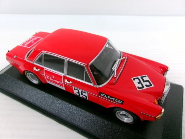 ミニチャンプス 1/43 メルセデスベンツ 300SEL 6.8 AMG #35 ホッケンハイム 1971 (4572-696)の画像5