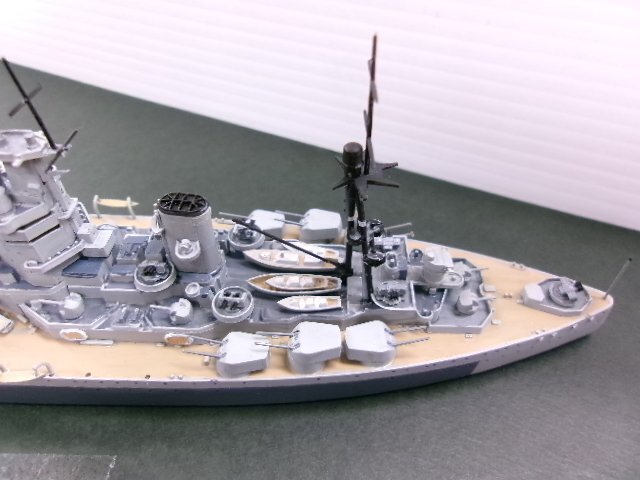 タミヤ 1/700 戦艦 ネルソン プラモデル 完成品 ジャンク (4122-388)の画像4