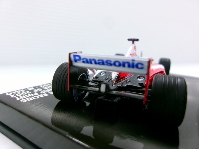 ミニチャンプス 1/43 パナソニック トヨタ レーシング TF102 #24 1st ポイント オーストラリアGP 2002 M.サロ (8179-576)の画像2