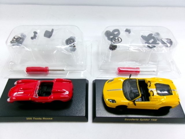  не собран Kyosho * Circle K 1/64 Ferrari entsoGT концепция /F40 GTE/308 QV/512BB LM и т.п. комплект (2391-6)