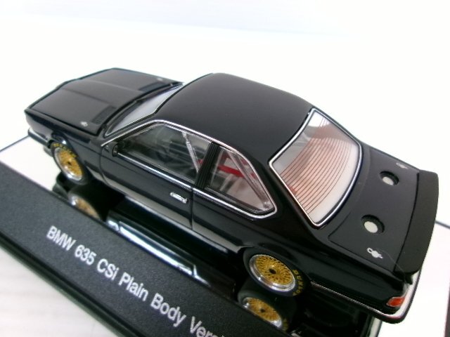  Auto Art 1/43 BMW 635 CSi рейсинг простой корпус Ver. темно-голубой (6144-258)