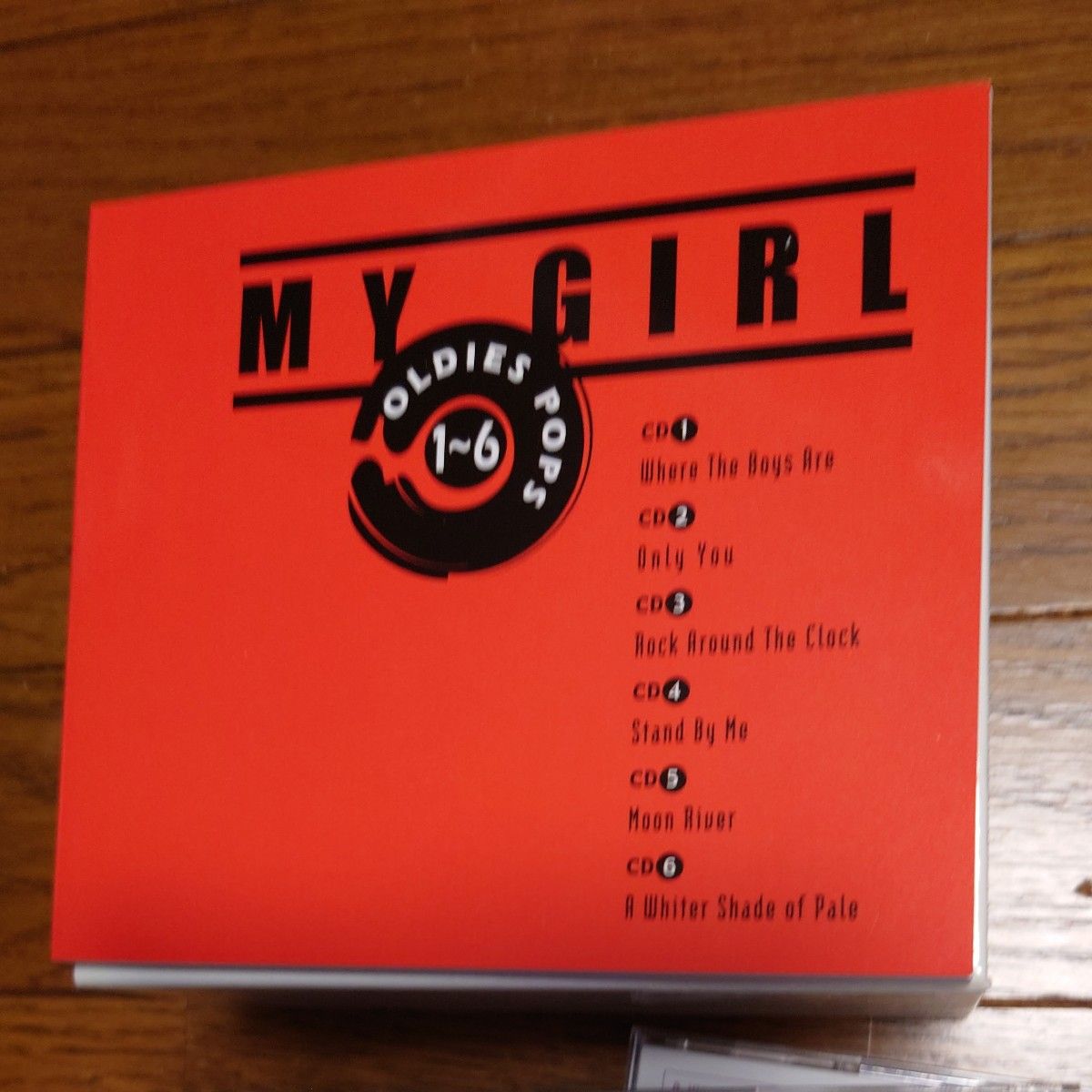 MY GIRL OLDIES POPS　６枚組ＣＤ　収納BOX付き ＣＤ盤面良好　オールディーズポップス6枚セット