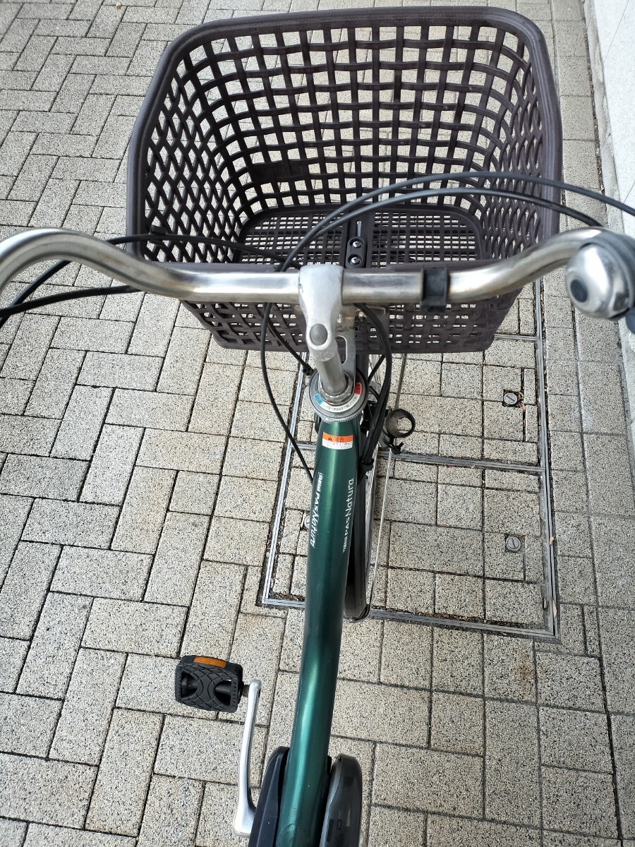 YAMAHAヤマハPAS電動アシスト自転車26インチ充電器付属の画像4